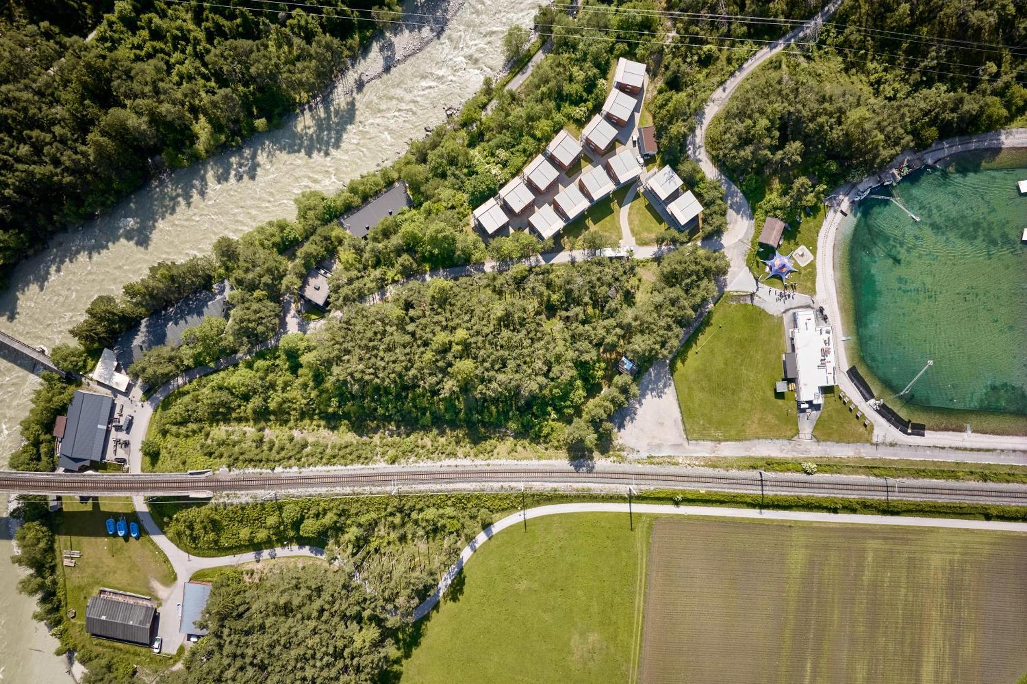Area 47 - Tirol Hotel Ötztal-Bahnhof Eksteriør billede